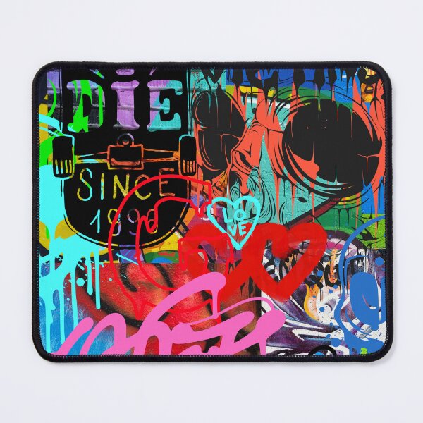 Item preview, Colorful Cyber Graffiti Abstract Streetwear Art designed and sold by rich-moda.