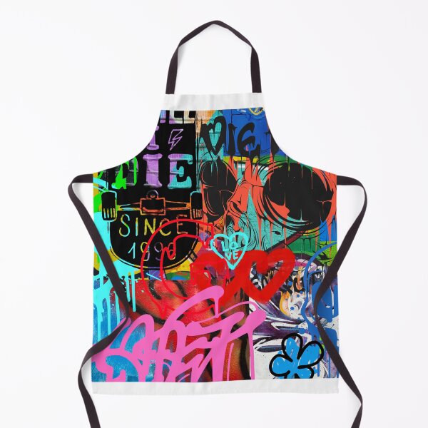 Item preview, Colorful Cyber Graffiti Abstract Streetwear Art designed and sold by rich-moda.