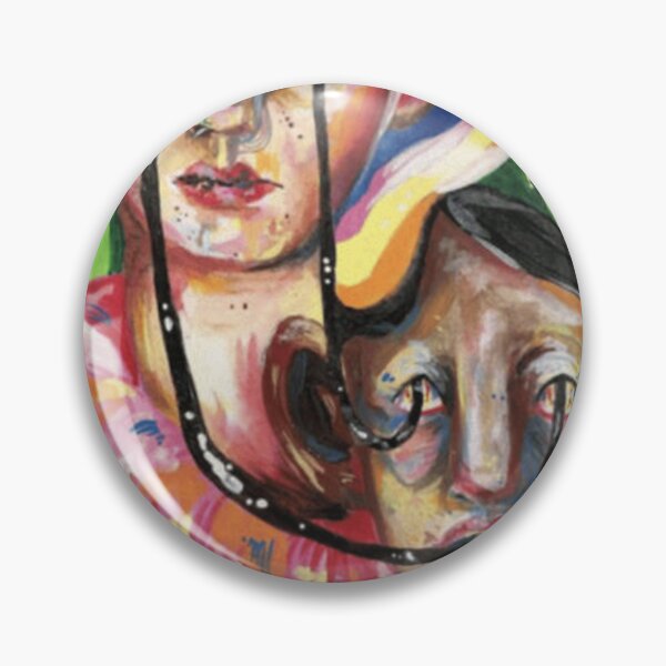 Item preview, Surreal Liquid Double Head Painting designed and sold by PsychVortex.