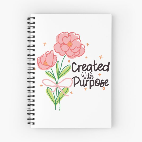 Item preview, Created with Purpose – Christian Faith designed and sold by Verse & Vibes.