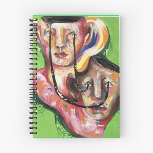 Item preview, Surreal Liquid Double Head Painting designed and sold by PsychVortex.