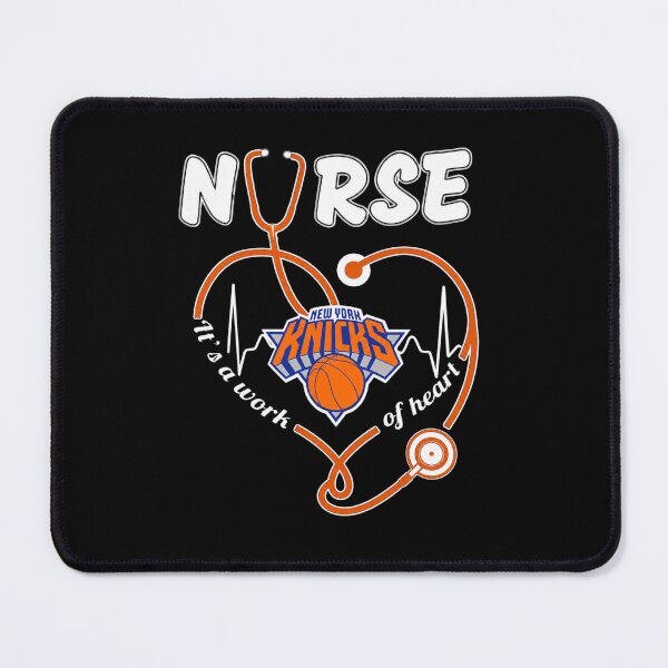 Item preview, New York Knicks 2026 NBA Finals Nurse Work Heart designed and sold by MAGOSMARKETMS.