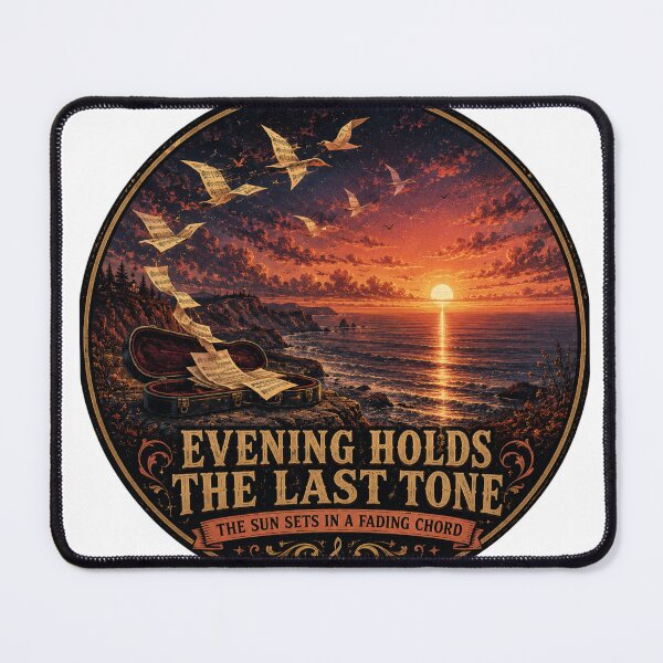 Item preview, Evening Holds the Last Tone | Sunset Music Violin Case T-Shirt designed and sold by NatureHarmony16.