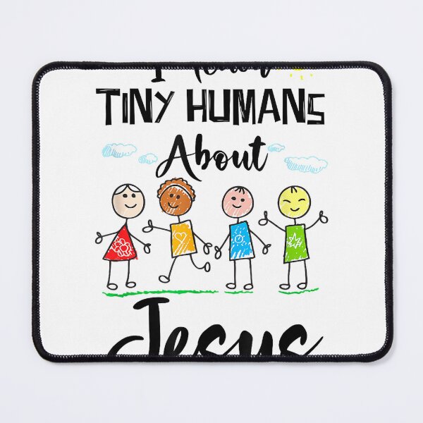 Item preview, I Teach Tiny Humans About Jesus Sunday School Teacher T-Shirt designed and sold by kevincuellar.