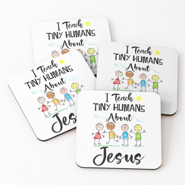 Item preview, I Teach Tiny Humans About Jesus Sunday School Teacher T-Shirt designed and sold by kevincuellar.