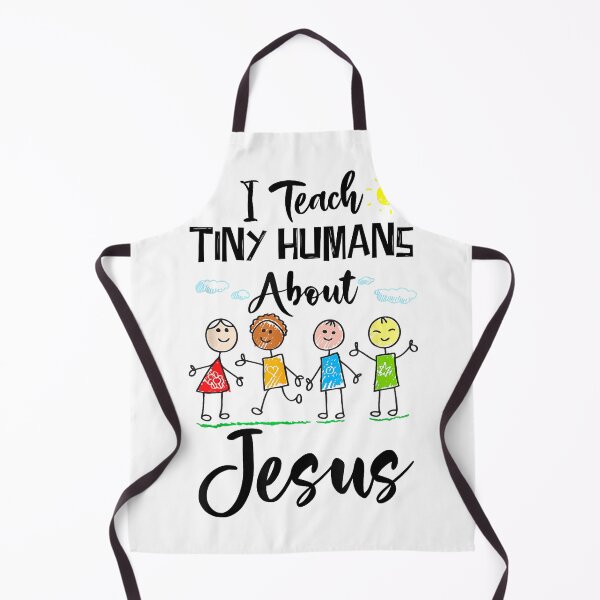 Item preview, I Teach Tiny Humans About Jesus Sunday School Teacher T-Shirt designed and sold by kevincuellar.