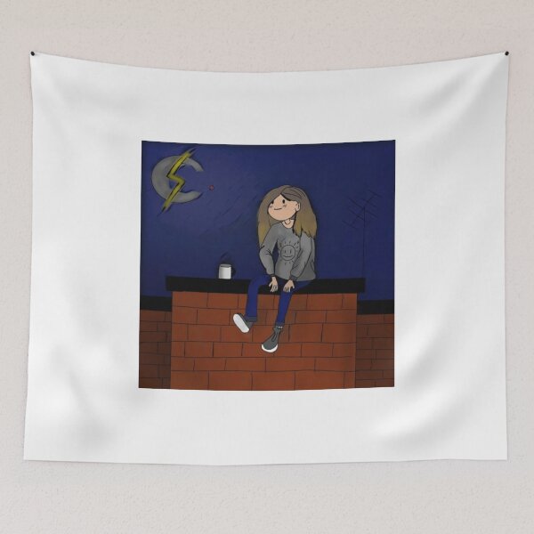 Item preview, Cozy Rainy Night Window Lo Fi Aesthetic designed and sold by Merameri.