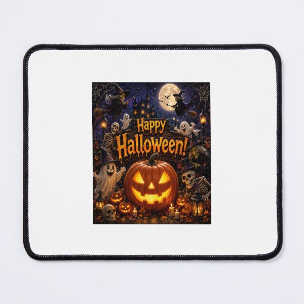 Item preview, Happy Halloween – Spooky Pumpkin Night  designed and sold by RipantinaFantasy .