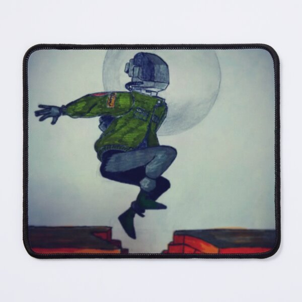 Item preview, Jumping Astronaut Stars Deep Space Exploration designed and sold by Merameri.