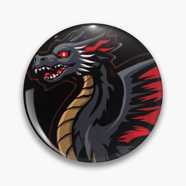 Item preview, Fierce Black Dragon Esports Mascot designed and sold by SenTinio.