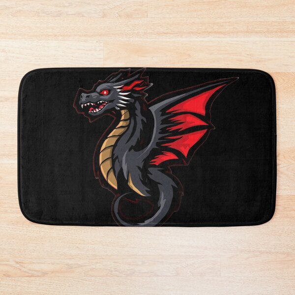 Item preview, Fierce Black Dragon Esports Mascot designed and sold by SenTinio.