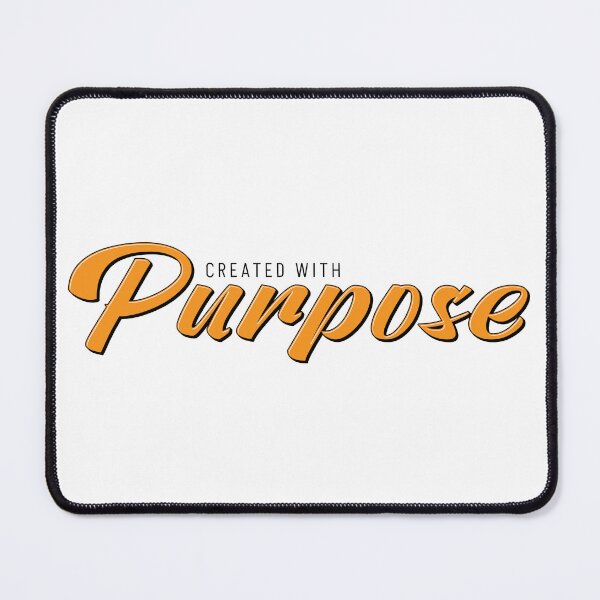 Item preview, Created with Purpose – Minimal Christian designed and sold by Verse & Vibes.