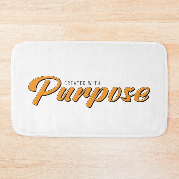 Item preview, Created with Purpose – Minimal Christian designed and sold by Verse & Vibes.