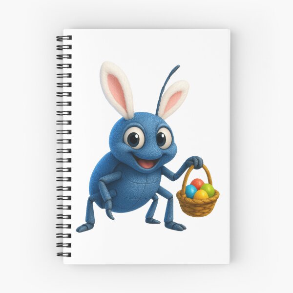 Item preview, Easter Blue Death Feigning Beetle designed and sold by Sillytoe.