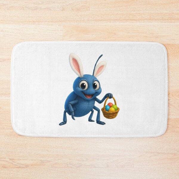 Item preview, Easter Blue Death Feigning Beetle designed and sold by Sillytoe.