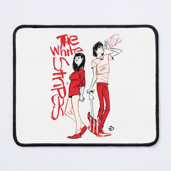 Item preview, The White Stripes Illustrated Rock Band Art designed and sold by VelvetEasel.
