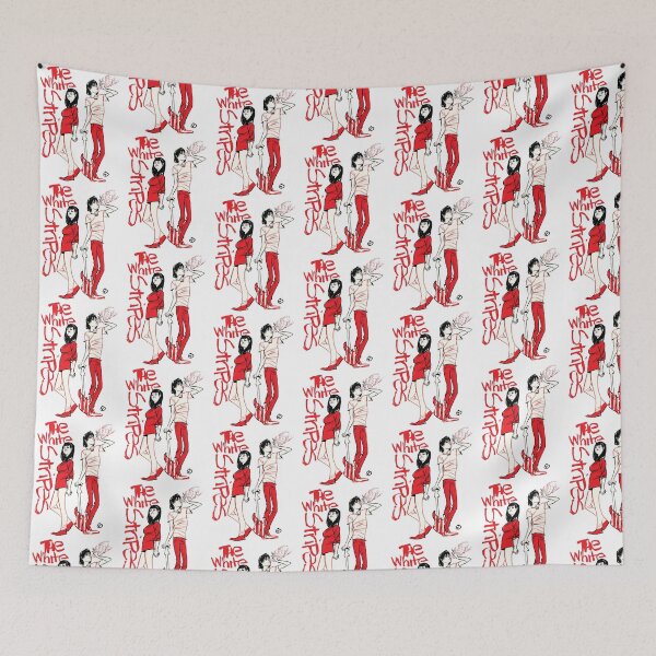 Item preview, The White Stripes Illustrated Rock Band Art designed and sold by VelvetEasel.