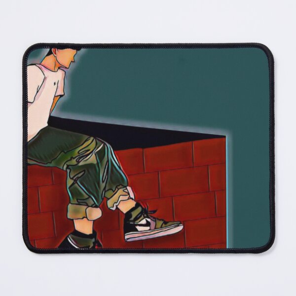 Item preview, Urban Streetwear Boy Sitting Wall Sketch designed and sold by Merameri.