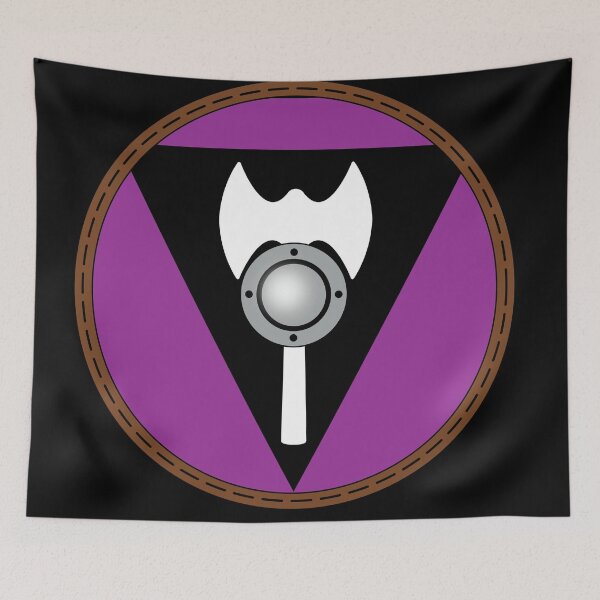 Item preview, Labrys Lesbian Viking Shield designed and sold by Tiwsarm.
