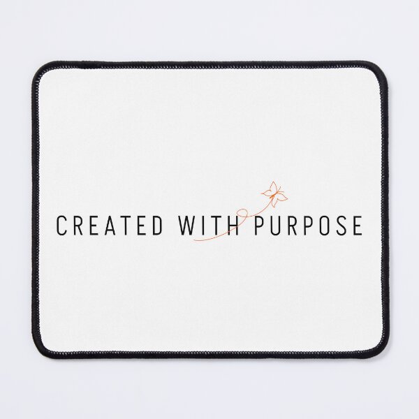 Item preview, Created with Purpose – Christian Identity designed and sold by Verse & Vibes.