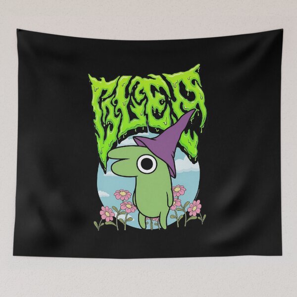 Item preview, Wizard Frog Flower Grungy  designed and sold by hardsuppodopo.