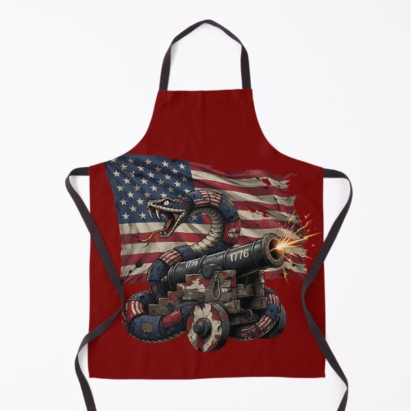 Item preview, 1776 Cannon and Gadsden Rattlesnake Patriot Art designed and sold by IronDissident.