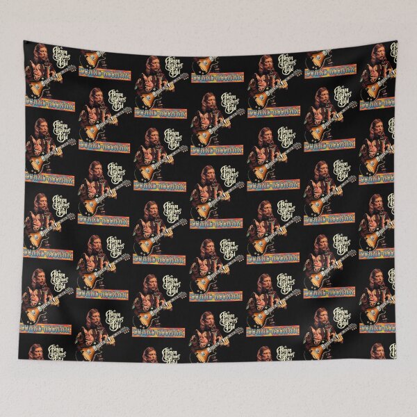 Item preview, Duane Allman The Allman Brothers Band Retro Guitar Art designed and sold by VelvetEasel.