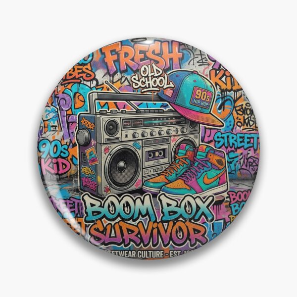 Item preview, Boom Box Survivor designed and sold by RisingWolfStudio.