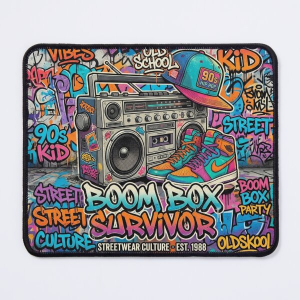 Item preview, Boom Box Survivor designed and sold by RisingWolfStudio.