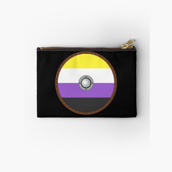 Item preview, Non-Binary Viking Shield designed and sold by Tiwsarm.