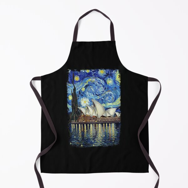 Item preview, Van Gogh Starry Night Sydney Opera House Australia Travel designed and sold by Littermin.