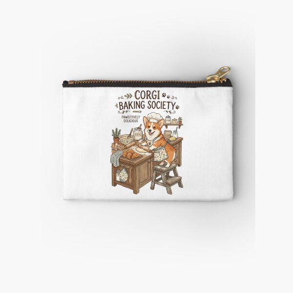 Item preview, Corgi Baking Society Cute Pastry Chef designed and sold by PictoVibe.