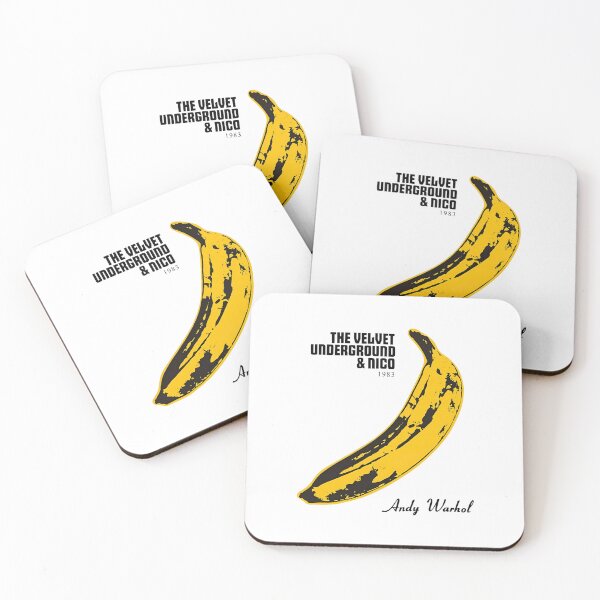 Item preview, The Velvet Underground & Nico Retro Banana Album Fan Art designed and sold by VelvetEasel.