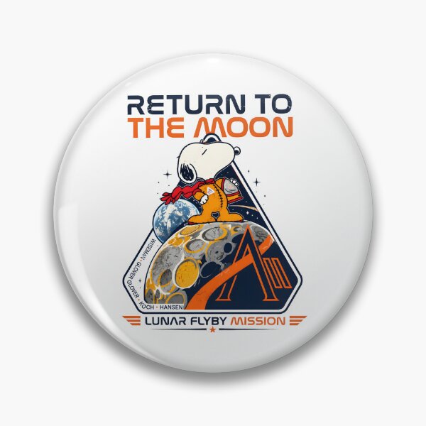 Item preview, Return To The Moon | Artemis II | Snoopy Cartoon Art designed and sold by Har-vee.
