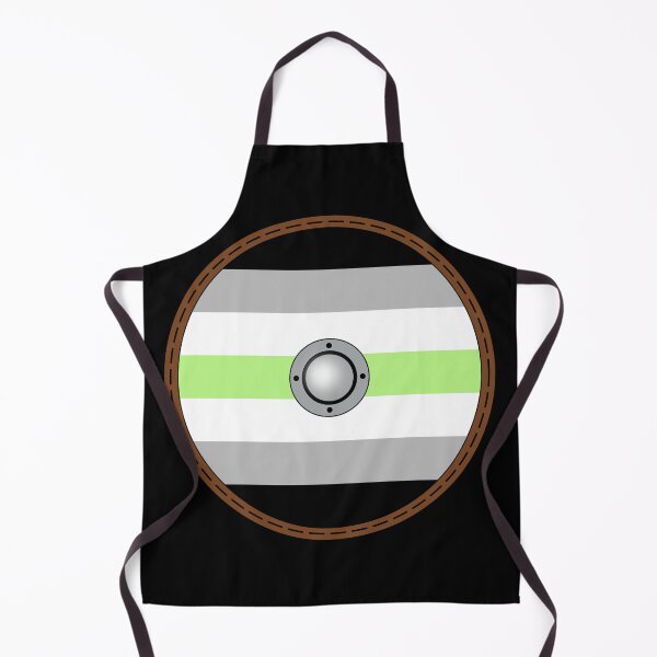Item preview, Agender Viking Shield designed and sold by Tiwsarm.