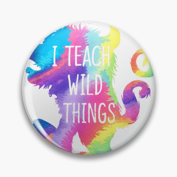 Item preview, I Teach Wild Things Teacher Education Learning Fun T-Shirt designed and sold by KTY-NUSS.