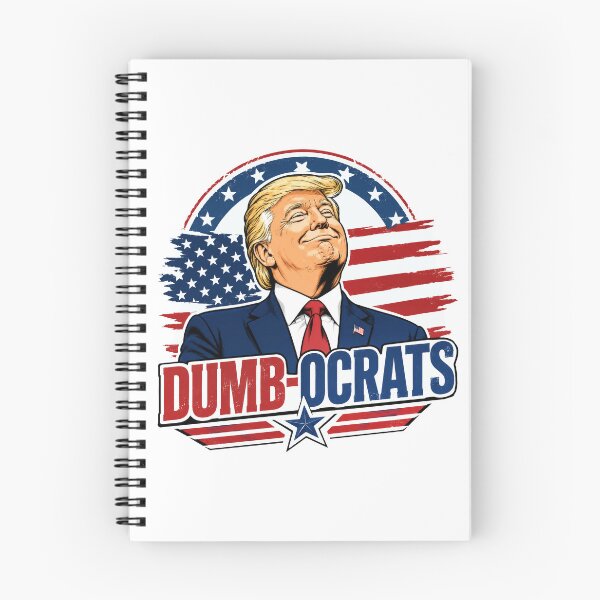 Item preview, DUMB-OCRATS – Trump Patriotic Political Humor designed and sold by pixiedustpaint.