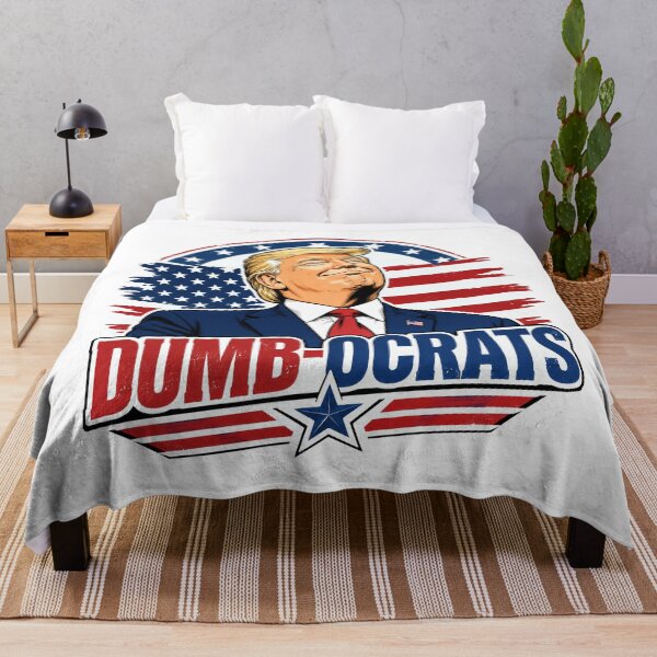 Item preview, DUMB-OCRATS – Trump Patriotic Political Humor designed and sold by pixiedustpaint.