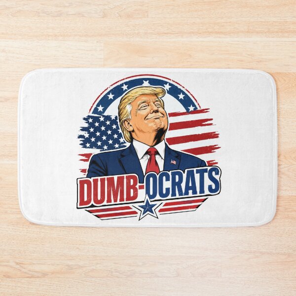 Item preview, DUMB-OCRATS – Trump Patriotic Political Humor designed and sold by pixiedustpaint.
