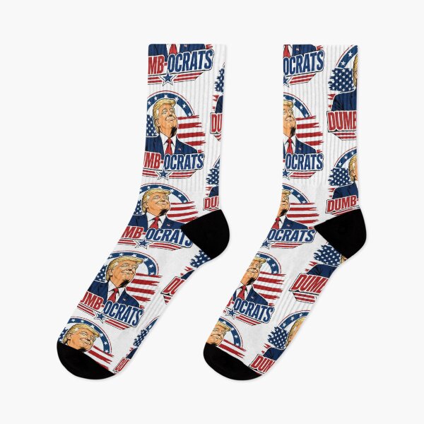 Item preview, DUMB-OCRATS – Trump Patriotic Political Humor designed and sold by pixiedustpaint.