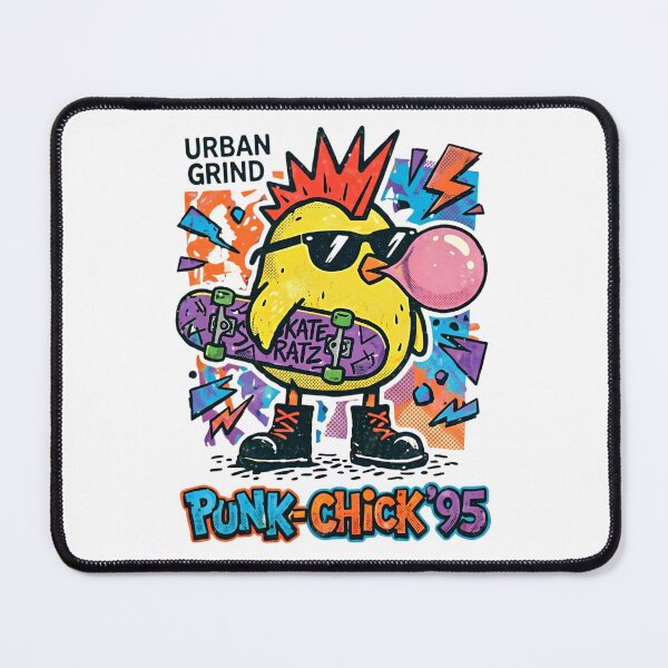 Item preview, Punk Chick 95 Skateboard Chick T-Shirt  designed and sold by SONOONDESIGN.