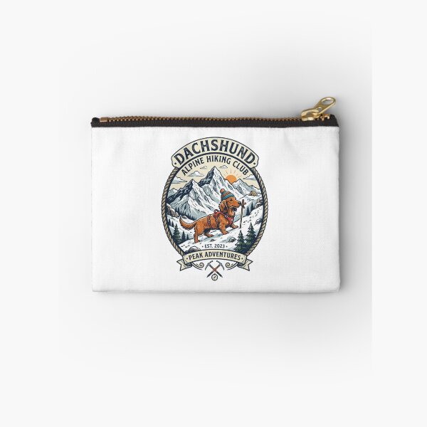 Item preview, Dachshund Alpine Hiking Club Mountain Mountaineer designed and sold by PictoVibe.
