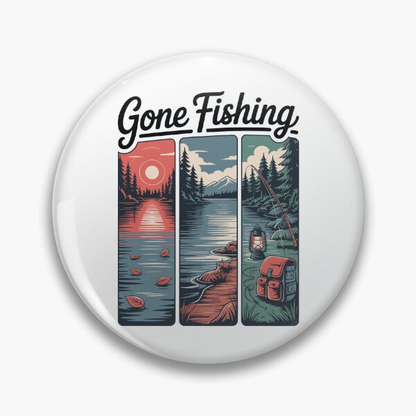 Item preview, Gone Fishing designed and sold by Yogameditasi.