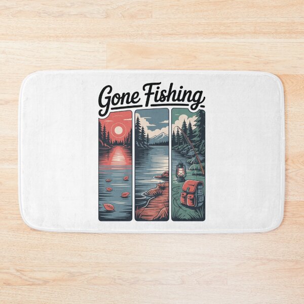 Item preview, Gone Fishing designed and sold by Yogameditasi.