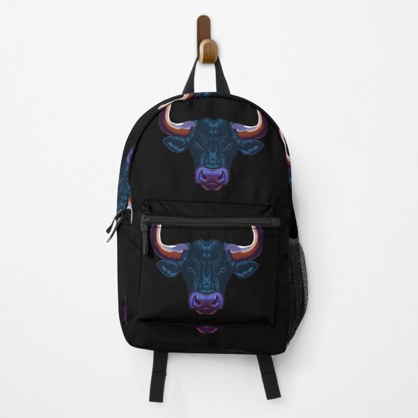 Item preview, Realistic Bull Illustration Violet Purple Graphic Art designed and sold by Rhapsodic1290.