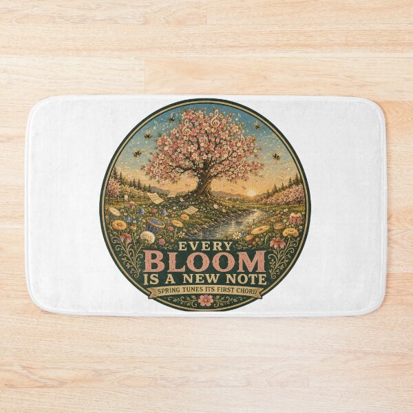 Item preview, Every Bloom is a New Note | Spring Blossom Music Tree Art designed and sold by NatureHarmony16.