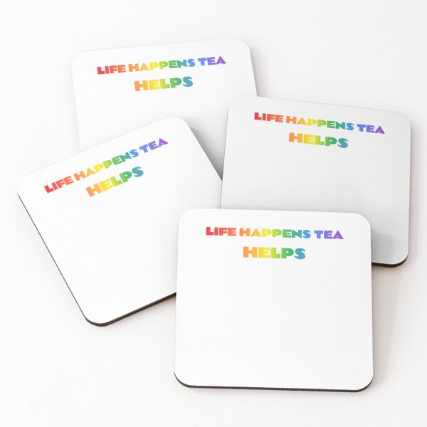 Item preview, Life Happens Tea Helps designed and sold by BT-Tees.