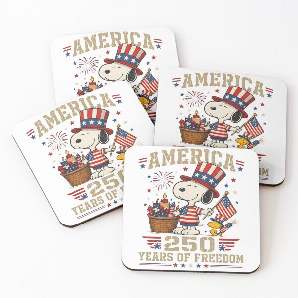 Item preview, Happy 4th Of July America | Peanuts Gang | Snoopy and Friends designed and sold by Har-vee.
