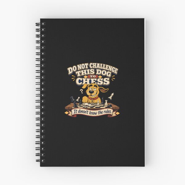 Item preview, Do Not Challenge This Dog to Chess – It Doesn't Know the Rules Funny Dog Lover designed and sold by freshwear design.