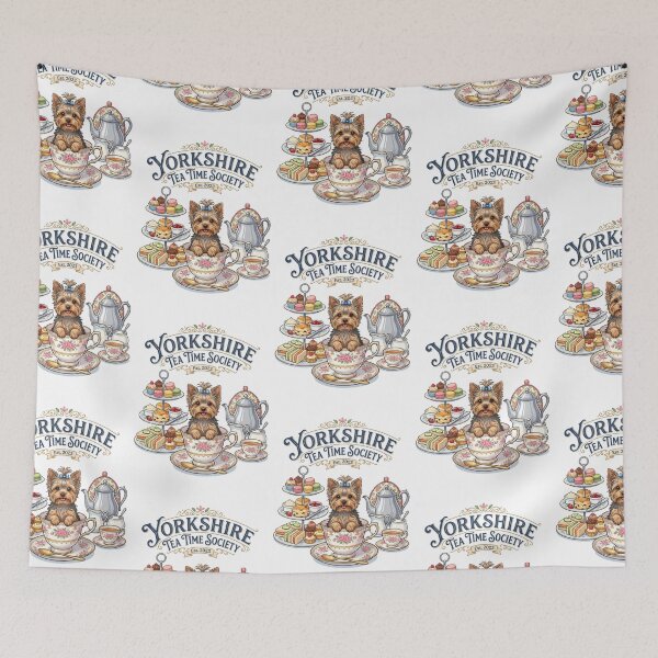 Item preview, Yorkshire Tea Time Society British High Tea designed and sold by PictoVibe.